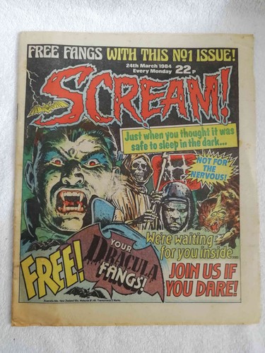 Scream comic march 1984 - scream, 24