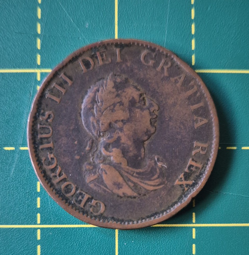 1799 george iii 3rd half - iii, half-penny