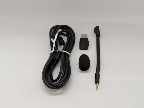 Usb dongle boom mic cable - dongle/boom, only