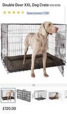 XXL Double Door Dog Crate