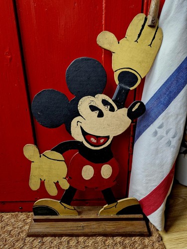 Antique 1930s hand - 1930s, wooden