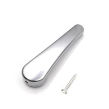Silver Toilet Door Handle
