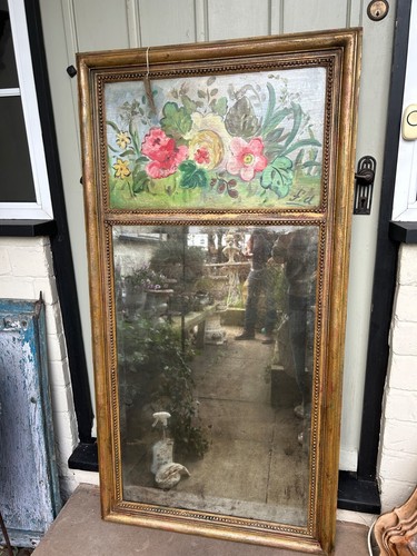 Large french mirror with - french,