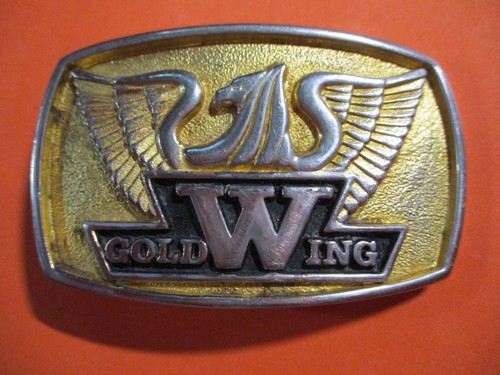 Rare vintage 1979 gold - gold, wing