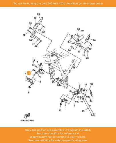 Yamaha pin clevis - yamaha,