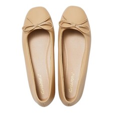 Greatonu Nude Ballerina Flat