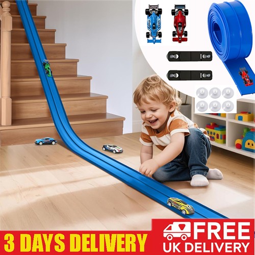 Flexible car racing track - racing,