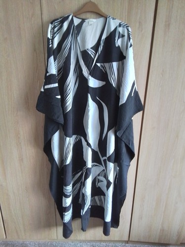 Satin kaftan dress - -,