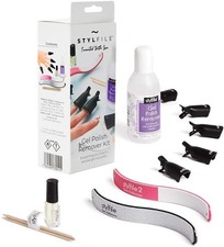 STYLFILE Gel Nail Polish Remover Kit for At-Home Use  Removes Gel and Shellac i
