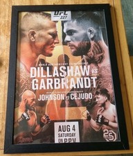 Ufc 227 Framed Poster A2 SIZE