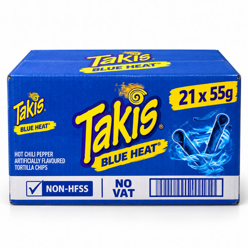 Takis blue heat tortilla - heat, chips