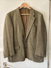 Aquascutum  Jacket/Blazer. Vintage. 40/42” Chest. Tweed Style. Green/browns.