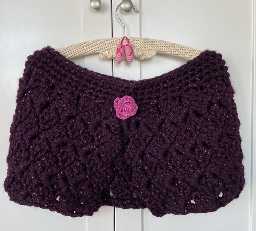 Handmade crochet shawl poncho - handmade,