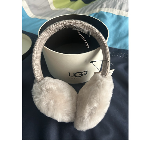 Ugg australia beige knit faux - australia,