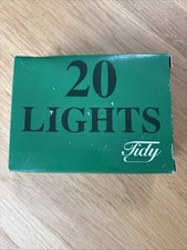 Vintage 20 Christmas Lights