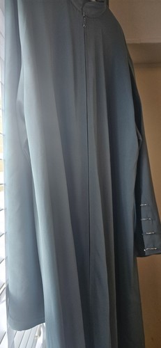 Elegant dusty blue zip up - ​elegant,