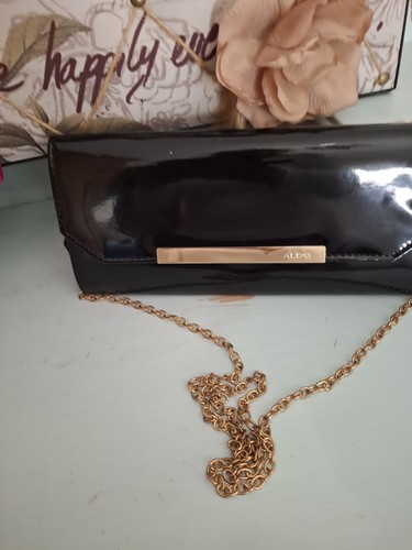 Vintage aldo black handbag - vintage,