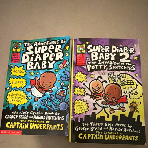 Scholastic super diaper baby - super,