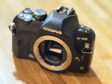 Olympus EVOLT E-410 10.0MP Digital SLR Camera Body Black only 1526 Shutter Count