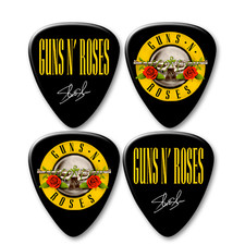 4 x Guns N Roses Guitar Pick