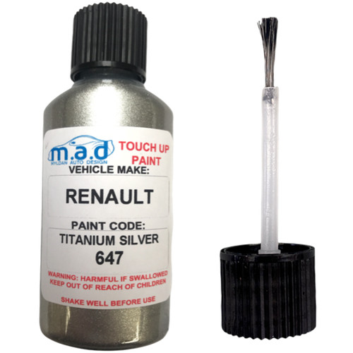 Renault titanium silver code - titanium,