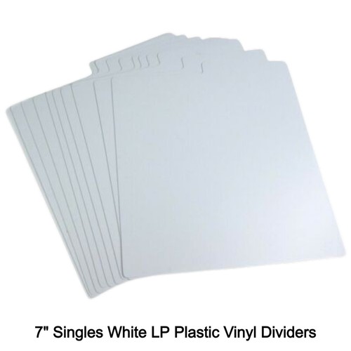 White vinyl 45rpm - white, 7"