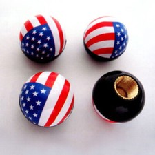 (4) American USA Flag Ball