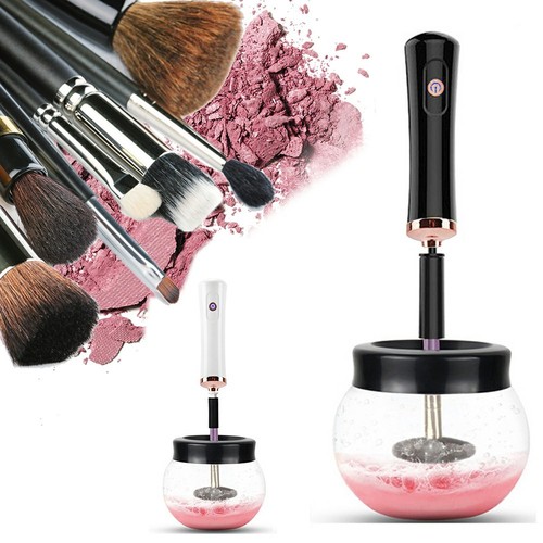 Electric make brush cleaner - brush,