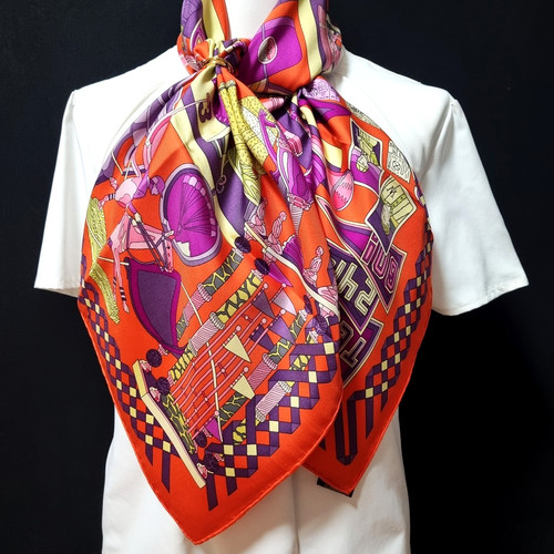 Rare vintage hermes silk - rare,