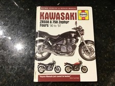 KAWASAKI ZR550 & ZR750 ZEPHYR FOURS 1990 to 1997 SERVICE REPAIR MANUAL BY HAYNES