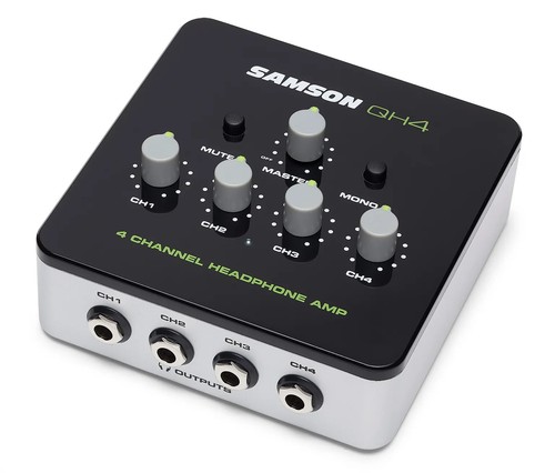 Samson qh4 headphone amplifier - samson,