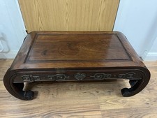 19th Century Qing Dynasty Chinese Antique Rosewood Low Table Kang Table