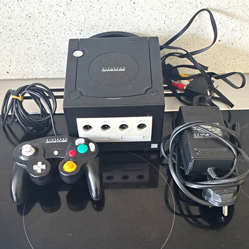 Nintendo gamecube black - gamecube,