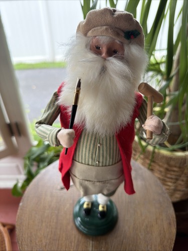 Byers choice santa - elf, toy