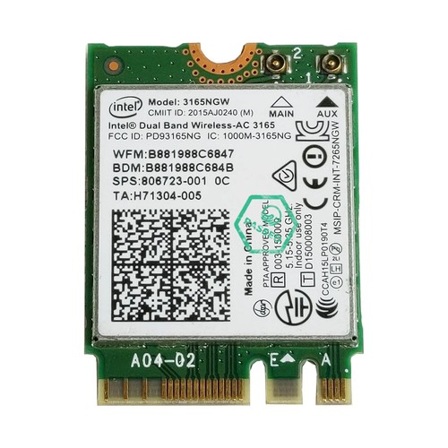 Intel wireless adapter card - wireless,