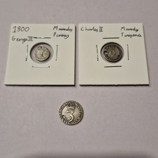 Holed Maundy Coin Bundle X3