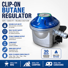 Butane Gas Regulator 30mbar