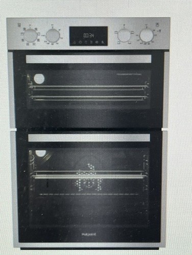 Double electric oven - built, in