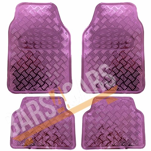Pink checker style - pink, car