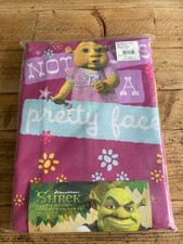 Shrek Duvet Single Cover Pillow Case Sheet Reversible Princess Fiona 1 of 2 avai