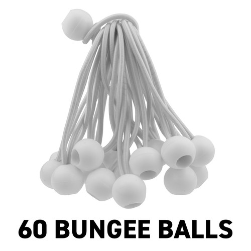 Bungee balls white - balls, marquee