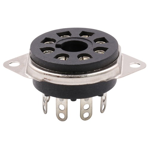 5pcs bakelite octal valve - 8p,