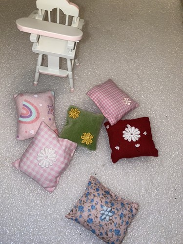 Wooden dolls house nursery - wooden,