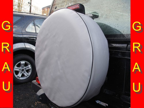 Grey spare wheel cover - spare,