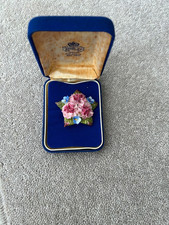 Aynsley England Blue Pink