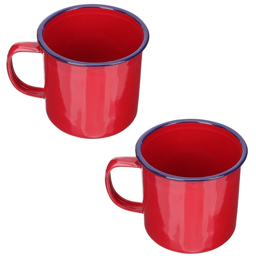 Dark red reusable - red, mug