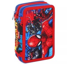 Spiderman 3 Tier Pencil Case