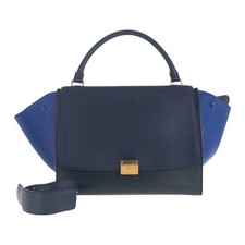 CELINE Trapeze Medium in Navy