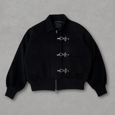 Vintage Wool Bomber Jacket