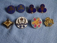 Small Collection of Vintage Girl Guides Badges